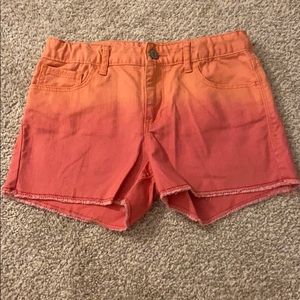 Girls jean shorts